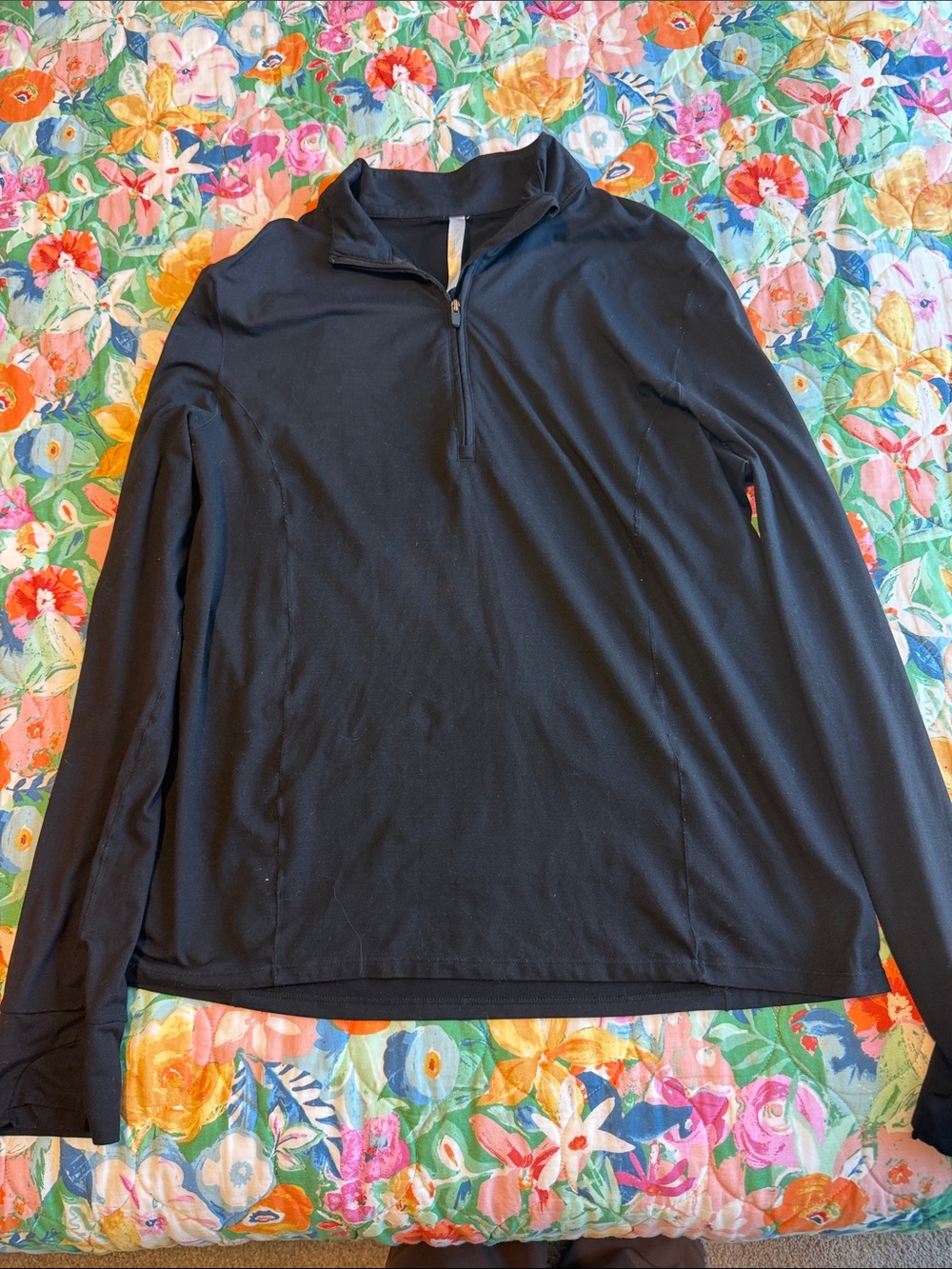Fabletics Black Women's Quarter-Zip Pullover